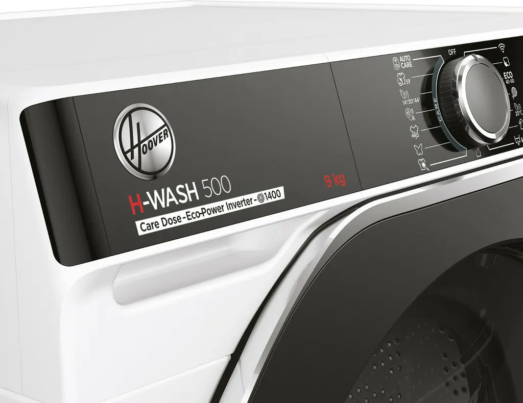 Hoover H-WASH 500 HWQ 58AMBS Waschmaschine / 8kg / 1500 U/Min 7 Hoover H-WASH 500 HWQ 58AMBS Waschmaschine / 8kg / 1500 U/Min – Bild 7