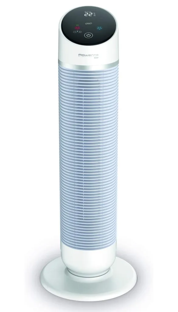 Rowenta HQ8120F0 Silent Comfort 3in1 Turmventilator Mit Smart-Technologie, Staubfilter, Ventilator & Heizung, 24h Startverzögerung, 10 Geschwindigkeitsstufen 1 Rowenta HQ8120F0 Silent Comfort 3in1 Turmventilator Mit Smart-Technologie, Staubfilter, Ventilator & Heizung, 24h Startverzögerung, 10 Geschwindigkeitsstufen