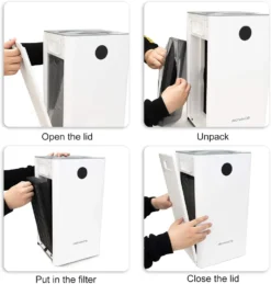 ROVACS Luftreiniger H13 Original HEPA Filter (2er Pack) Kompatibel Für Luftreiniger Modell: RV320 -Luft Wrame Haus Geschaft 2a7b9731b9a9cc80ab844e8438af68aa