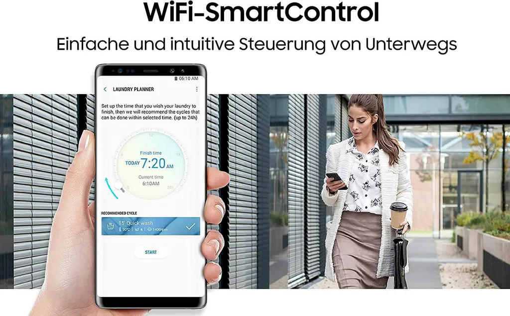 Samsung WW80T534AAX/S2 Waschmaschine 8 Kg 1400 U/min WiFi-SmartControl 11 Samsung WW80T534AAX/S2 Waschmaschine 8 Kg 1400 U/min WiFi-SmartControl – Bild 11