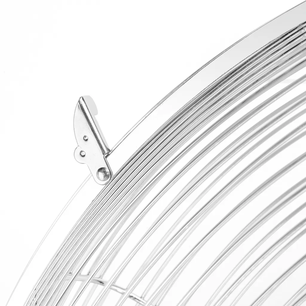 Pro Breeze 50 Cm Bodenventilator Aus Chrom, Ventilator Mit 3 Geschwindigkeitsstufen Und Verstellbaren Ventilatorkopf - Windmaschine Für Fitnessstudio Oder Werkstatt 8 Pro Breeze 50 Cm Bodenventilator Aus Chrom, Ventilator Mit 3 Geschwindigkeitsstufen Und Verstellbaren Ventilatorkopf - Windmaschine Für Fitnessstudio Oder Werkstatt – Bild 8