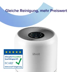 LEVOIT Luftreiniger Allergiker Mit H13 HEPA Luftfilter Core 300S -Luft Wrame Haus Geschaft 2e43371661bb129faece0420fd11bcae