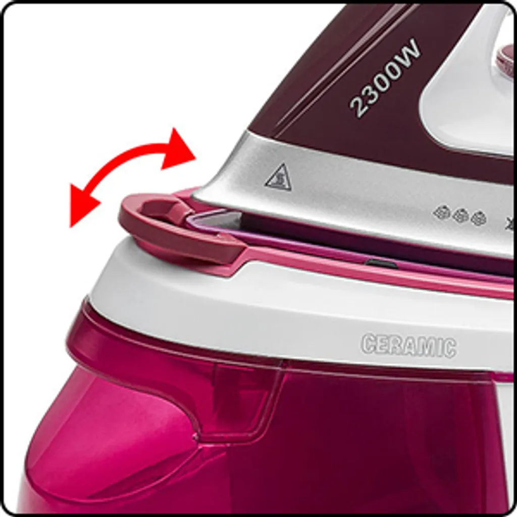 Bomann DBS 6034 CB Dampfbügelstation, Superglide-Keramiksohle, 3,5 Bar Dampfdruck, Elektronisches Anti-Tropf-System, 2300W, Weiß-flieder 11 Bomann DBS 6034 CB Dampfbügelstation, Superglide-Keramiksohle, 3,5 Bar Dampfdruck, Elektronisches Anti-Tropf-System, 2300W, Weiß-flieder – Bild 11