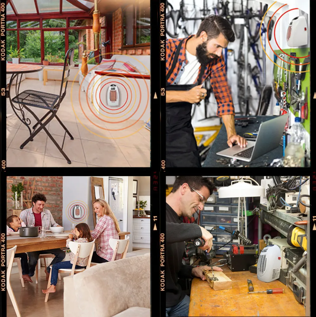 Starlyf® Fast Heater - 400W Tragbare Und Leistungsstarke Steckdosen-Mini-Heizung Schwarz - Original Aus Der TV-Werbung 7 Starlyf® Fast Heater - 400W Tragbare Und Leistungsstarke Steckdosen-Mini-Heizung Schwarz - Original Aus Der TV-Werbung – Bild 7