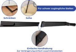 Wenko Staubsauger-Schwert 2er Set -Luft Wrame Haus Geschaft 317a29d91d7ea458569df21ea3919115