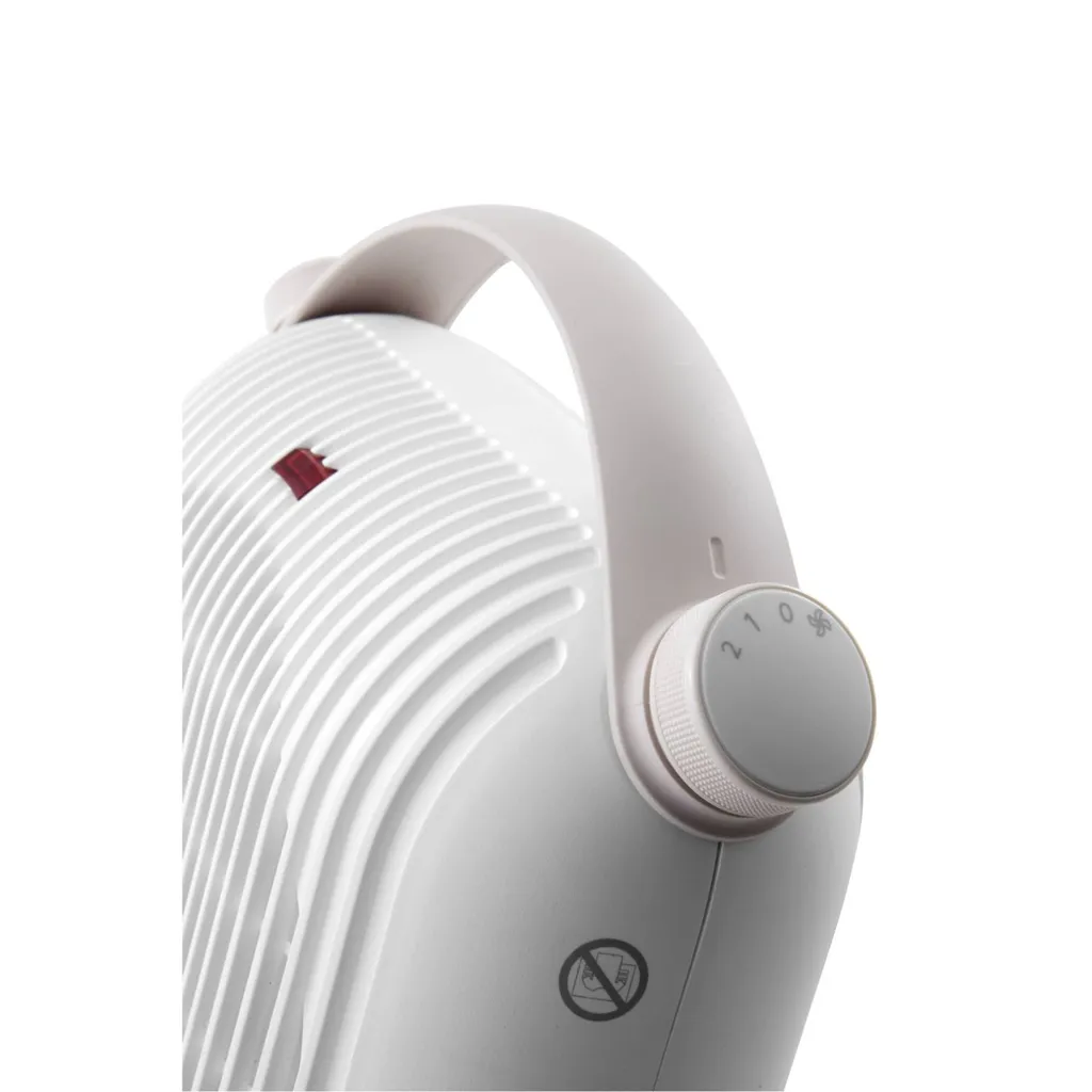 De'Longhi De Longhi HFS30B24.W Tischheizlüfter 2400 W Weiss/rosa De Longhi 2 De'Longhi De Longhi HFS30B24.W Tischheizlüfter 2400 W Weiss/rosa De Longhi – Bild 2