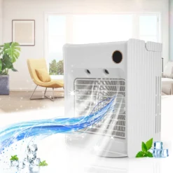 5in1 Tragbarer Mini Klimaanlagen Lüfter Desktop Mobile Klimageräte Luftbefeuchter Kühler Luftventilator 14 5in1 Tragbarer Mini Klimaanlagen Lüfter Desktop Mobile Klimageräte Luftbefeuchter Kühler Luftventilator -Luft Wrame Haus Geschaft 331260652e89f5d4aca78203d6feb553