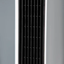 HOMCOM Heizgerät Heizlüfter 2000W Elektroheizer Keramik Heizturm Mit 3 Heizstufen Fernbedienung 8-Stunden-Timer Oszillation Heizer Heizung Kunststoff Weiß Ø18 X 44H Cm -Luft Wrame Haus Geschaft 33b111c3beb2869380e84897f6e4417f