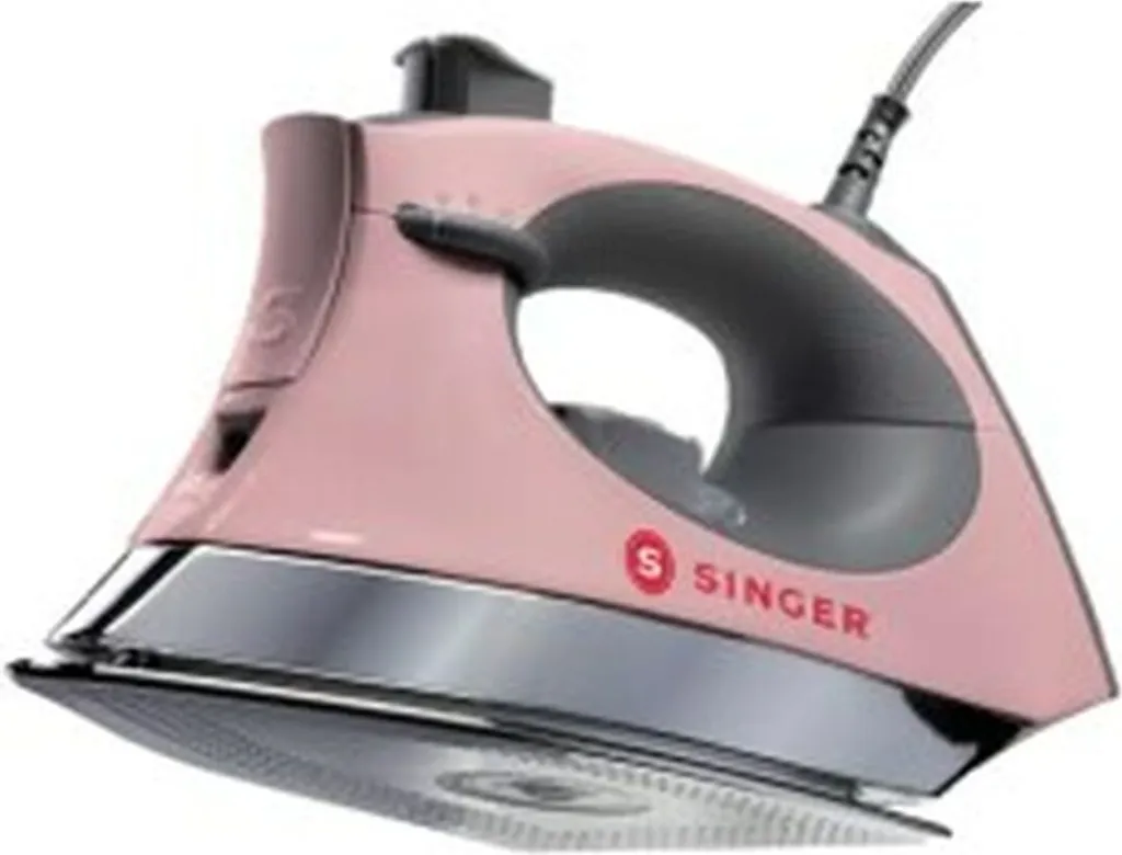 Singer SteamCraft Dampfbügeleisen Pink Anti-Kalk Filter Vertikaler Dampfmodus 2 Singer SteamCraft Dampfbügeleisen Pink Anti-Kalk Filter Vertikaler Dampfmodus – Bild 2