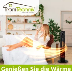 Tronitechnik PTC Turmheizer Keramikheizer 2000 Watt Heizlüfter Elektro Kamin Elektrischer Heizung Kaminfeuer Effekt Kaminofen 23 Tronitechnik PTC Turmheizer Keramikheizer 2000 Watt Heizlüfter Elektro Kamin Elektrischer Heizung Kaminfeuer Effekt Kaminofen -Luft Wrame Haus Geschaft 356feebf80645179e1740b40ff466b4a