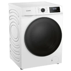 Bomann WA 7194 Waschmaschine, 9kg, Invertermotor, 15 Programme, 1.400 U/min.(max), LED-Display, Kindersicherung, Dampffunktion, Weiß -Luft Wrame Haus Geschaft 358eacb3326147f6ce0196f1d08610e4