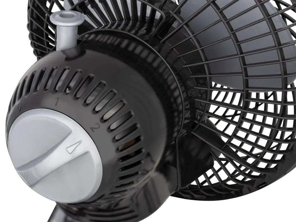 TRAFIKA CLIPFAN OSZILLIEREND / Ventilator 20W 25CM / 2 Geschwindigkeiten / Exklusive Klammer Für Stangen In Anbauschränken / 100% Kupfer ENERGIESPAREND 4 TRAFIKA CLIPFAN OSZILLIEREND / Ventilator 20W 25CM / 2 Geschwindigkeiten / Exklusive Klammer Für Stangen In Anbauschränken / 100% Kupfer ENERGIESPAREND – Bild 4