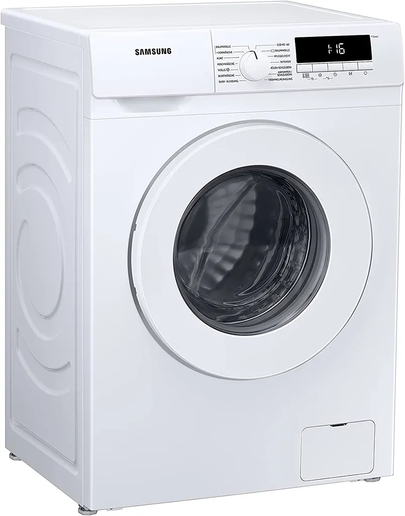 Samsung WW81T304PWW/EG Waschmaschine, 8 Kg, , 1400 U/min, SLIM Platzsparer - Nur 47 Cm Tief, Digital Inverter Motor, Trommelreinigung, Aquastop, Geräusch 6 Samsung WW81T304PWW/EG Waschmaschine, 8 Kg, , 1400 U/min, SLIM Platzsparer - Nur 47 Cm Tief, Digital Inverter Motor, Trommelreinigung, Aquastop, Geräusch – Bild 6