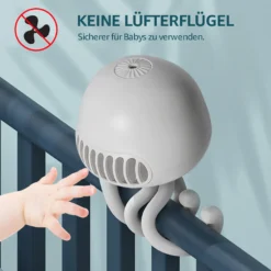 CMYBABEE Kinderwagen Ventilator, Tragbarer Blattloser Ventilator, 3-Gang-Optionen, Wiederaufladbarer, USB Ventilator, Für Kinderwagen, Schreibtisch, Zelt Und Reise, Handheld Ventilator-Weiß 17 CMYBABEE Kinderwagen Ventilator, Tragbarer Blattloser Ventilator, 3-Gang-Optionen, Wiederaufladbarer, USB Ventilator, Für Kinderwagen, Schreibtisch, Zelt Und Reise, Handheld Ventilator-Weiß -Luft Wrame Haus Geschaft 389bf9fb3f0ce74900bd312b136ad789