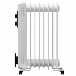 Flexot® Ölradiator 600W / 900W / 1500W - 3 Powerstufen 7 Rippen Elektroheizung Heizung Heizer Heater Radiator Überhitzungsschutz Thermostat Kabelaufwicklung Heizgerät Radiator -Luft Wrame Haus Geschaft 3aa428e83a66bcc3d47af33edfcea3a3