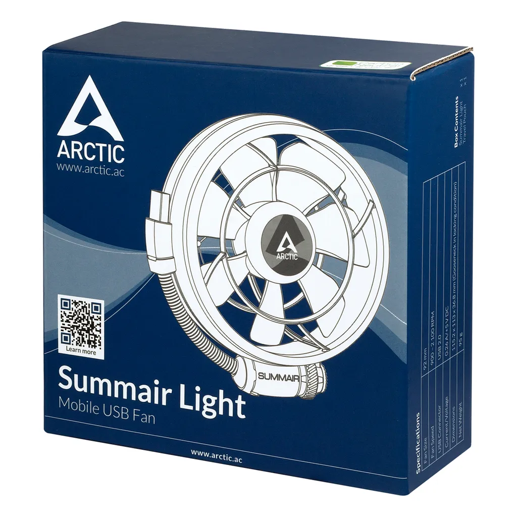 Arctic Summair Light Mobiler USB-Ventilator 5 Arctic Summair Light Mobiler USB-Ventilator – Bild 5