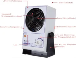 Neuer 220V PC Lonizing Luftgebläse SIMCO Ionenlüfter Antistatischer Ionenlüfter -Luft Wrame Haus Geschaft 3bd9ecaf09f298f75928e4fc467e9242