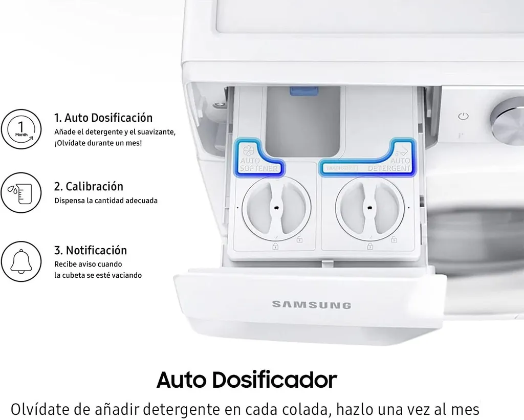 Samsung WW90T534DTW, Frontlader, 9 Kg, B, 72 DB, 1400 RPM, A 5 Samsung WW90T534DTW, Frontlader, 9 Kg, B, 72 DB, 1400 RPM, A – Bild 5