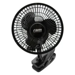 RAM Clip-Ventilator 15W 150mm Schwarz -Luft Wrame Haus Geschaft 3dd425297336c626b3821e00c0953e69