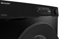 Sharp ES-W714IA-B1-DE Waschmaschine (7 Kg / 1400 U/Min) Mit LED Display, Inverter Motor, Überlaufschutz Und AquaStop (schwarz) -Luft Wrame Haus Geschaft 3e3b8318e9d53a05ed252f3bf386d833