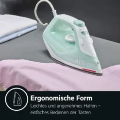 AEG DB1740 Dampfbügeleisen, Keramiksohle, 2400 Watt, Vertikaldampf, Anti-Kalk, Abschaltautomatik 10 AEG DB1740 Dampfbügeleisen, Keramiksohle, 2400 Watt, Vertikaldampf, Anti-Kalk, Abschaltautomatik -Luft Wrame Haus Geschaft 3ecc4426b19d2736ec2ed679e327cec7