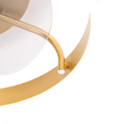 QAZQA - Modern Deckenventilator Mit Beleuchtung Messing Inkl. LED Mit Fernbedienung - Maddy Dimmer I Dimmbar I Wohnzimmer I Schlafzimmer - Stahl Rund - I (nicht Austauschbare) LED 11 QAZQA - Modern Deckenventilator Mit Beleuchtung Messing Inkl. LED Mit Fernbedienung - Maddy Dimmer I Dimmbar I Wohnzimmer I Schlafzimmer - Stahl Rund - I (nicht Austauschbare) LED -Luft Wrame Haus Geschaft 42806a4bf5f896ae73e35a4c2577701c