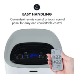 OneConcept Coolster 4-in-1 Klimagerät - Luftkühler, Ventilator, Ionisator Und Luftbefeuchter , 320 M³/h Luftstrom , Zuschaltbarer Oszillation , Abschalt-Timer Bis 9 H , Touch-Bedienung , Weiß -Luft Wrame Haus Geschaft 4286e14697a66e186074855eb8860b0d