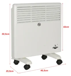 El Fuego Mobiler Heizkonvektor AY4951 1000 W 11 El Fuego Mobiler Heizkonvektor AY4951 1000 W -Luft Wrame Haus Geschaft 429cc55d06e16e40c4a7334cc0183361
