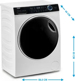 Haier HW70-B14979 Waschmaschine 7 Kg Vollwasserschutz Refresh Dampf Funktion -Luft Wrame Haus Geschaft 44c0bc75ce72a34c731284c53e2ffb93