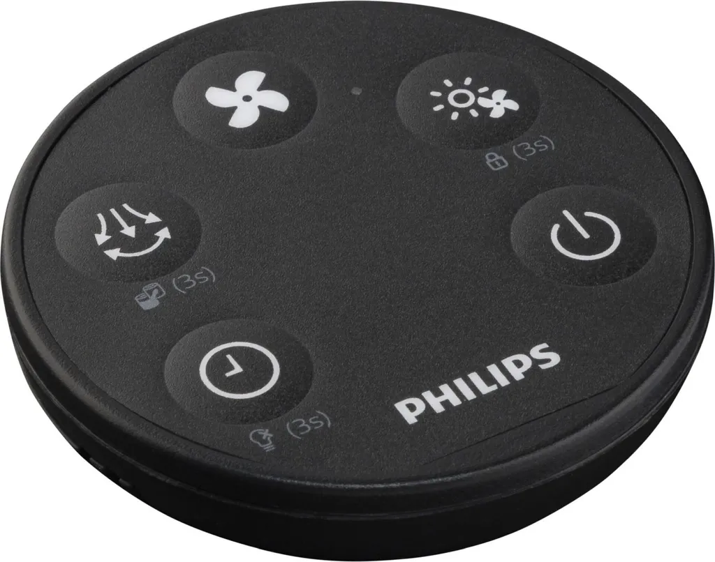 Philips Luftreiniger 3 In 1 AMF220/15 Lüfter 7,5-15-25; Heizung 1250-1500-2200 W, Geeignet Für Räume Bis 42 M², Schwarz 4 Philips Luftreiniger 3 In 1 AMF220/15 Lüfter 7,5-15-25; Heizung 1250-1500-2200 W, Geeignet Für Räume Bis 42 M², Schwarz – Bild 4