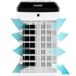 Monzana Luftkühler MZ401 3in1 4l Inkl 3 Stufen Ventilator Luftkühler Luftbefeuchter Ionisator Aircooler Klimagerät -Luft Wrame Haus Geschaft 45c06d7b8106cde8bb470b3a7097ace8