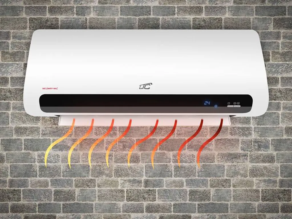 Luftschleier- Heizlüfter Wandheizlüfter 2200W Mit Keramik-Heizung Und Fernbedienung LTC LXWT14 2 Luftschleier- Heizlüfter Wandheizlüfter 2200W Mit Keramik-Heizung Und Fernbedienung LTC LXWT14 – Bild 2