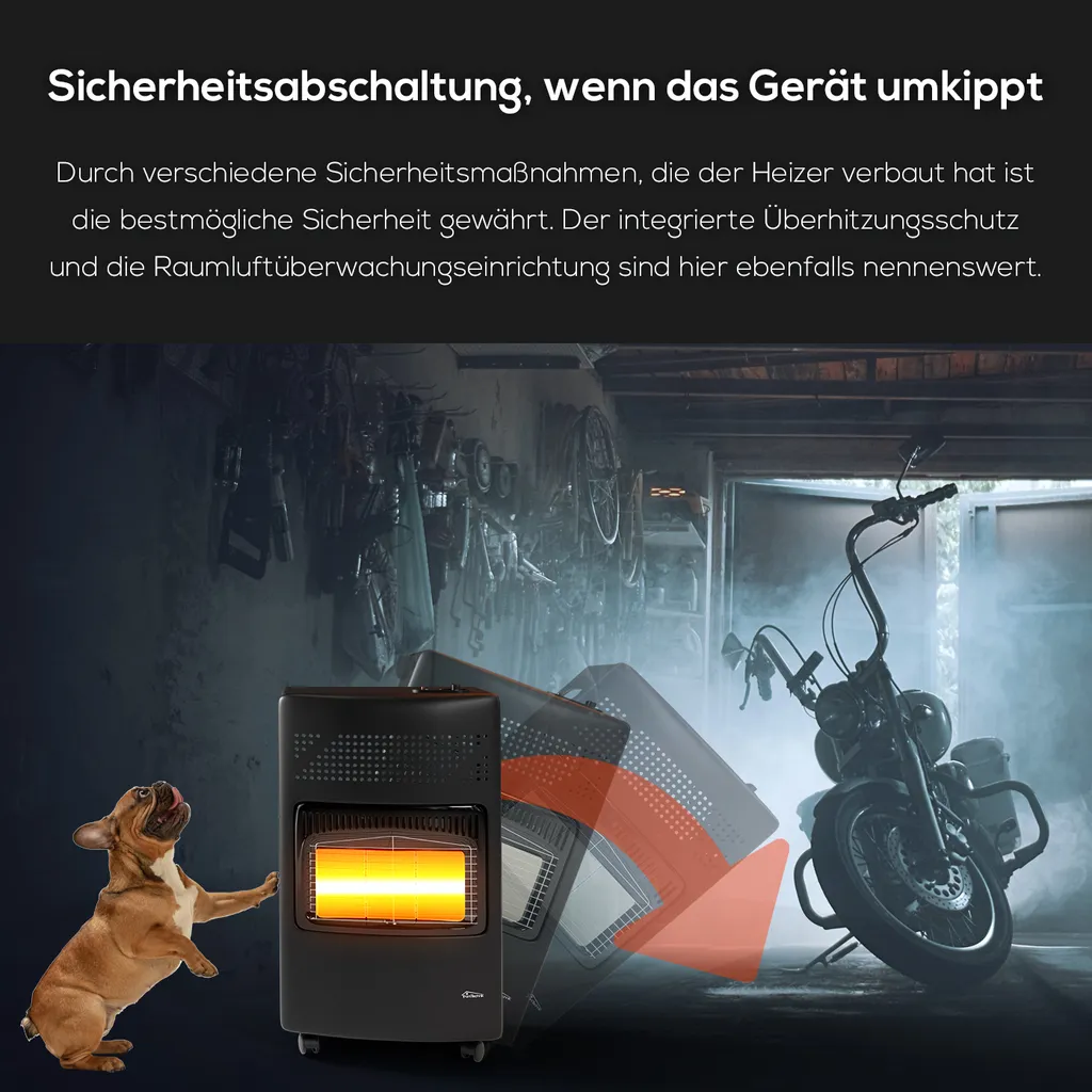 TroniTechnik Gas- Heizgerät Für Propangas Mit Nennleistung 4,2KW Inkl. Zubehör 14 TroniTechnik Gas- Heizgerät Für Propangas Mit Nennleistung 4,2KW Inkl. Zubehör – Bild 14