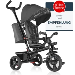 Lionelo Haari Dreirad Kinderdreirad Kinder Lenkstange Fahrrad Baby Kinderwagen Grau -Luft Wrame Haus Geschaft 465c41e5062ea101a76386cd729ce08c