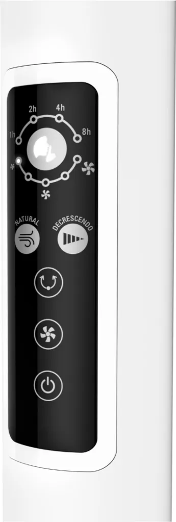 Rowenta Rowe VU5770 - Standventilator - Weiß 5 Rowenta Rowe VU5770 - Standventilator - Weiß – Bild 5