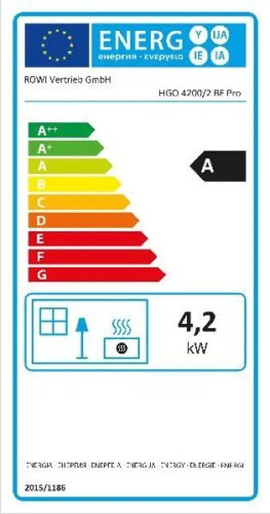 Rowi Gas-Heizofen Blue Flame Pro 4200 W, Ohne Thermostat, Schwarz 8 Rowi Gas-Heizofen Blue Flame Pro 4200 W, Ohne Thermostat, Schwarz – Bild 8