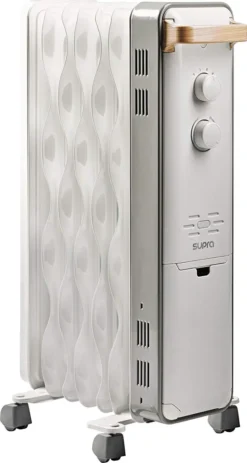 Supra Oasis 1503, Öl-Heizlüfter, Öl, CE, Indoor, Flur, Olive, Weiß