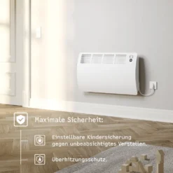 STIEBEL ELTRON Wand-Konvektor CON 30 Premium Für 30 M², 3 KW, Wochentimer, Offene Fenster Erkennung, 237834 10 STIEBEL ELTRON Wand-Konvektor CON 30 Premium Für 30 M², 3 KW, Wochentimer, Offene Fenster Erkennung, 237834 -Luft Wrame Haus Geschaft 4c969b8175fc91899dd99d92cc0f07d4
