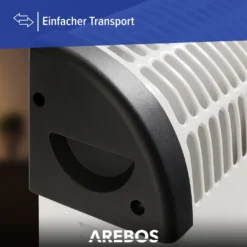 AREBOS Elektroheizer, Konvektor, 2000 Watt, Thermostat, Frostwächter-Funktion , Mit Standfüßen Oder Zur Wandmontage, Elektrische Konvektorheizung(Standard) 21 AREBOS Elektroheizer, Konvektor, 2000 Watt, Thermostat, Frostwächter-Funktion , Mit Standfüßen Oder Zur Wandmontage, Elektrische Konvektorheizung(Standard) -Luft Wrame Haus Geschaft 4d1f7a06f3fe0f5d6dbb68070d415b5d