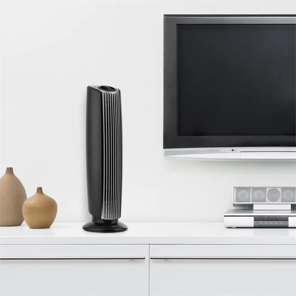 St. Oberholz XL 3in1 Luftreiniger Ionisator Ozon 18" Schwarz/silber 2 St. Oberholz XL 3in1 Luftreiniger Ionisator Ozon 18" Schwarz/silber – Bild 2