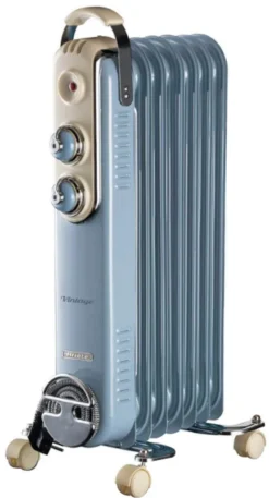 Ariete 0837, Öl-Heizlüfter, Öl, Indoor, Flur, Blau, 1500 W
