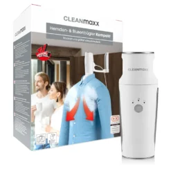 CLEANmaxx Hemden- & Blusenbügler Kompakt 3 Stufen Trocknungszeit Lufttrockner Wäsche Trockner Dampfbügel Hemdenbügler Bügelautomat Kompakt Reisen -Luft Wrame Haus Geschaft 51b54df1e9b6690bcc08301188a7c0b5