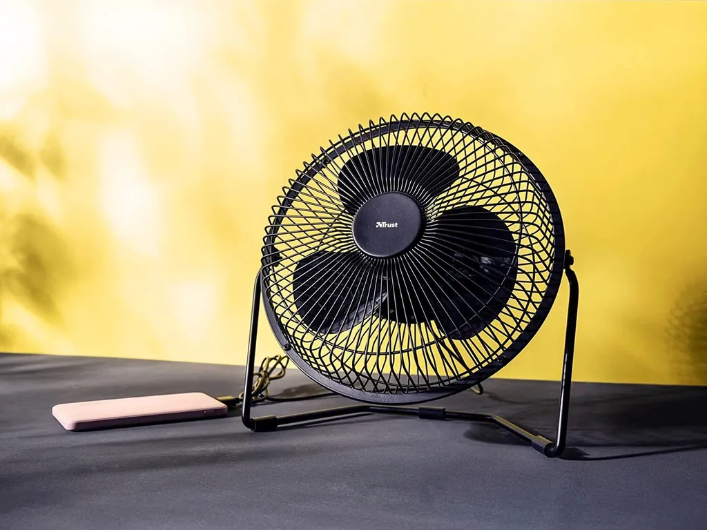 Trust Blaze USB-Kühllüfter, Einstellbare Geschwindigkeit, 120 Cm Kabel - Schwarz 6 Trust Blaze USB-Kühllüfter, Einstellbare Geschwindigkeit, 120 Cm Kabel - Schwarz – Bild 6