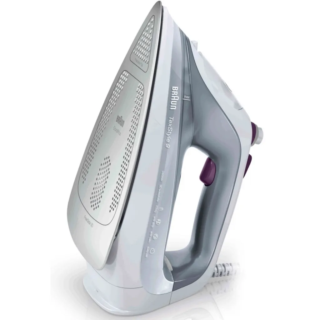Braun SI 9187 EWH TexStyle 9 Dampfbügeleisen Weiß 4 Braun SI 9187 EWH TexStyle 9 Dampfbügeleisen Weiß – Bild 4