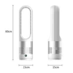 Ventilator Leise, Turmventilator Mit Fernbedienung, Mit Timer, 80°Oszillation, 8 Geschwindigkeitsstufne [A+++] -Luft Wrame Haus Geschaft 5510950eada219183fcd56534e9254d7