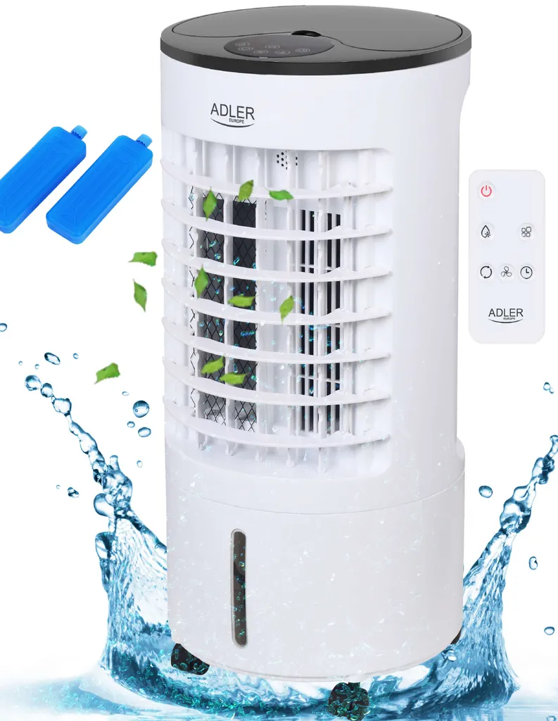 Adler Echos Aircooler 5,5 L Wassertank | 3 Modi Mit Fernbedienung 1 Adler Echos Aircooler 5,5 L Wassertank | 3 Modi Mit Fernbedienung