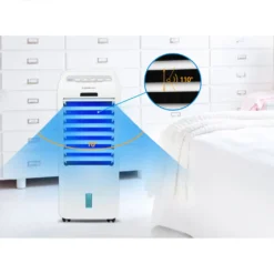 Aigostar Koud - Luftkühler, Mobile Klimaanlage, Leise, Ventilator Mit Fernbedienung, 55W, 5L, 3 Geschwindigkeitsstufen, Klimagerät Ohne Abluftschlauch, Aircooler 3 In 1, Verdunstungskühlung, 7H Timer 15 Aigostar Koud - Luftkühler, Mobile Klimaanlage, Leise, Ventilator Mit Fernbedienung, 55W, 5L, 3 Geschwindigkeitsstufen, Klimagerät Ohne Abluftschlauch, Aircooler 3 In 1, Verdunstungskühlung, 7H Timer -Luft Wrame Haus Geschaft 568d854429faf49eeff2cd500c49585e