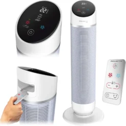 Rowenta HQ8120F0 Silent Comfort 3in1 Turmventilator Mit Smart-Technologie, Staubfilter, Ventilator & Heizung, 24h Startverzögerung, 10 Geschwindigkeitsstufen 21 Rowenta HQ8120F0 Silent Comfort 3in1 Turmventilator Mit Smart-Technologie, Staubfilter, Ventilator & Heizung, 24h Startverzögerung, 10 Geschwindigkeitsstufen -Luft Wrame Haus Geschaft 57e96ad4576418c69119f24513a88d2a
