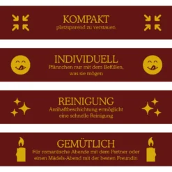 Clatronic Raclette Grill RG 3592 Schwarz / Party / Ideal Für 2 Personen / Tischgrill / Cool Touch-Gehäuse / Antihaftbeschichtet -Luft Wrame Haus Geschaft 5848d821fdd2bca28142383009c51f31