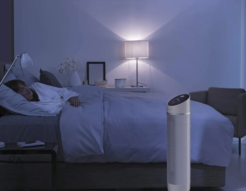 Rowenta HQ8120F0 Silent Comfort 3in1 Turmventilator Mit Smart-Technologie, Staubfilter, Ventilator & Heizung, 24h Startverzögerung, 10 Geschwindigkeitsstufen 11 Rowenta HQ8120F0 Silent Comfort 3in1 Turmventilator Mit Smart-Technologie, Staubfilter, Ventilator & Heizung, 24h Startverzögerung, 10 Geschwindigkeitsstufen – Bild 11